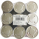 Emocio Tea lights white, burning time 4 hours 18 pieces