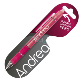 Nekupto Rubber pen with the name Andrea
