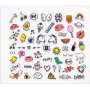 Essence Happiness looks good on you nail stickers 57 pcs