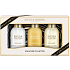 Baylis & Harding Tangerine and Grapefruit shower cream 100 ml + body lotion 100 ml + shower gel 100 ml + body sponge, cosmetic set for women