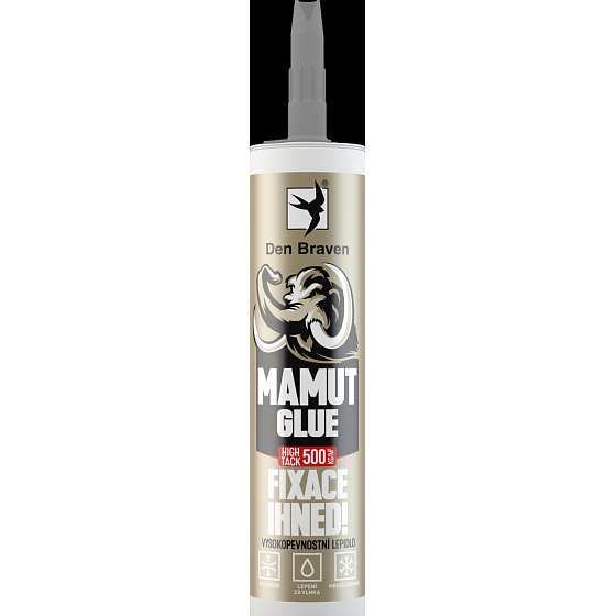 Den Braven Mamut Glue High Tack universal mounting adhesive, grey, 290 ml