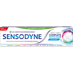 Sensodyne Complete Protection Cool Mint Toothpaste for Sensitive Teeth, 75 ml