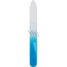 Glass nail file double-sided 9 cm 1 piece of various colors