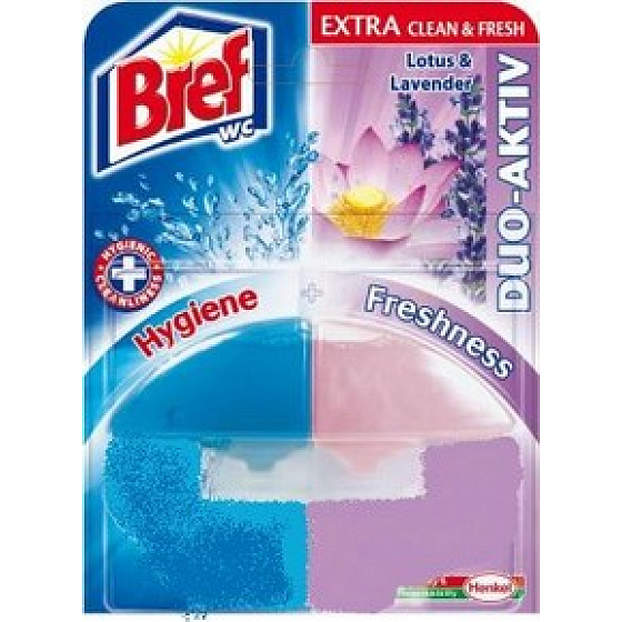 Bref Duo Aktiv Extra Clean & Fresh Lotus and Lavender WC gel refill 60 ml