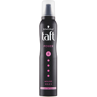 Taft Power Cashmere, foam styling mousse with mega strong hold, 200 ml