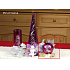 Lima Milky Way candle purple ball diameter 80 mm 1 piece
