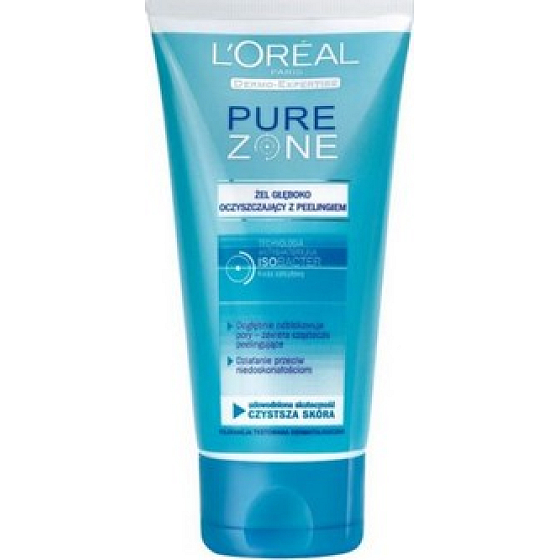 Loreal Paris Pure Zone deep cleansing gel 150 ml