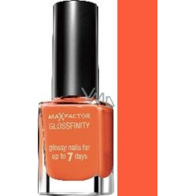 Max Factor Glossfinity nail polish 80 Sunset Orange 11 ml