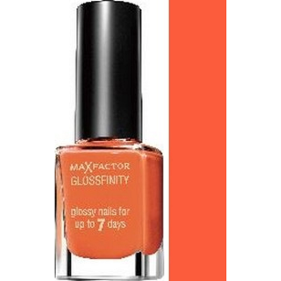 Max Factor Glossfinity nail polish 80 Sunset Orange 11 ml