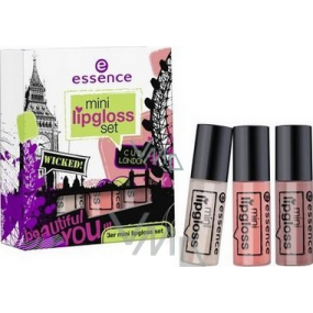 Essence Mini Lipgloss mini set of lip glosses 04 London Calling 3x2 ml, cosmetic set