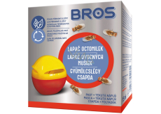 Bros Fruit Fly Trap + Liquid Refill 15 ml