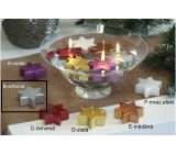 Lima Floating star candle silver 60 x 60 x 25 mm 1 piece