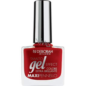 Deborah Milano Gel Effect Nail Enamel gel nail polish 07 My Red 11 ml