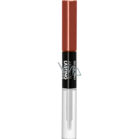 Deborah Milano Absolute Lasting Liquid Lipstick 2in1 Lipstick & Lip Gloss 13 Light Brown 2 x 4 ml