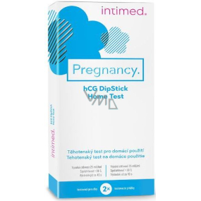 IntiMed Pregnancy hCG DipStick Pregnancy test for home use 2 test strips