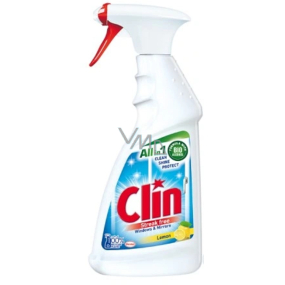 Clin All in 1 Windows & Mirrors Lemon Window & Mirror Cleaner Spray 500 ml