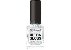 Dermacol Ultra Gloss Top Coat nail polish to create an ultra gloss of 11 ml