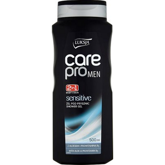 Luksja Care Pro Men Sensitive shower gel 500 ml