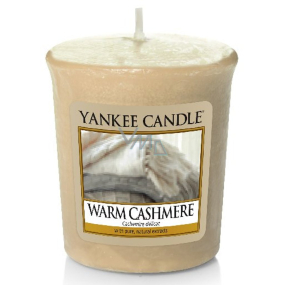 Yankee Candle Warm Cashmere - Warm cashmere scented candle votive 49 g
