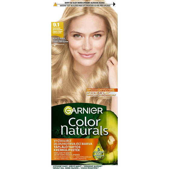 Garnier Color Naturals Hair Color, Very Light Blonde 9.1
