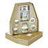 Yankee Candle Clean Cotton Classic small glass scented candle 1 x 104 g + votive scented candle 2 x 49 g + scented aroma lamp wax 2 x 22 g gel scented car tag 1 x 30 g Christmas gift set