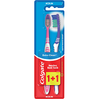 Colgate Extra Clean toothbrushes, medium hardness, package 1+1