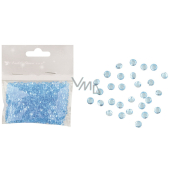 Decorative stones blue 3 mm 20 g