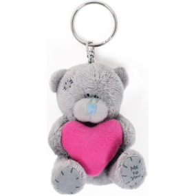 Me To You Plush keychain Heart pink 8 cm