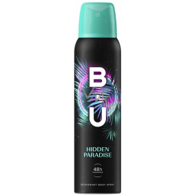 BU Hidden Paradise deodorant spray for women 150 ml