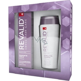 Revalid Hair Loss Regrowth Hair Growth Restoring Serum 50 ml + Stimulating Shampoo Shampoo to strengthen hair 75 ml, cosmetic set Promo 2020