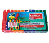 Clanax Plastic clothes pegs 24 pieces