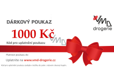 Gift voucher for the purchase of goods in the e-shop worth CZK 1,000