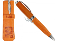 Albi Gift pen in case Karel 12,5 x 3,5 x 2 cm