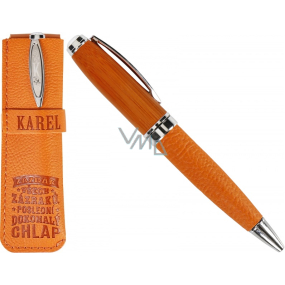 Albi Gift pen in case Karel 12,5 x 3,5 x 2 cm