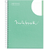 Miquelrius Emotions notepad dotted A4 Mint 80 sheets 90 g