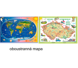 Ditipo World map / Travelling around the Czech Republic for children A3 297 x 420 mm