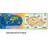 Ditipo World map / Travelling around the Czech Republic for children A3 297 x 420 mm