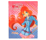 Winx Club Folders with rubber band in design of fairy Bloom in denim dress 370 x 271 x 7 mm