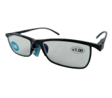 Berkeley Reading dioptric glasses +1 plastic black Blue Block 1 piece MC2238B