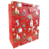 Nekupto Christmas bag WBL 2435 red CZ/xSK/HU