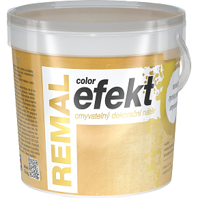 REMAL Color Effect Washable Decorative Paint, 0950 Gold, 400 g