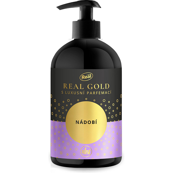 REAL GOLD Dishwashing Liquid with Luxury Fragrance 500 g