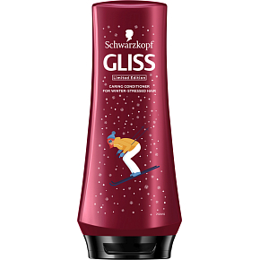 Gliss Winter Repair Caring Balm for Winter-Damaged Hair, 200 ml