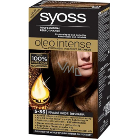 Syoss Oleo Intense Color Ammonia-Free Hair Color 5-86 Graceful brown