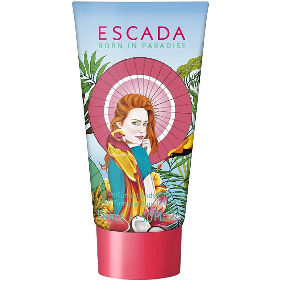 Escada Born in Paradise body lotion for women 150 ml