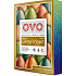 Ovo Effect Gold Glitter, 5 Colors x 5 ml Set of 4 Gel Colors and Gold Glitter Effect