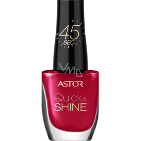 Astor Quick & Shine Nail Polish nail polish 303 Passionate Love 8 ml
