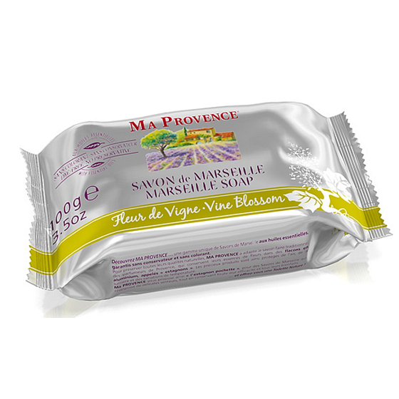 Ma Provence Bio True Vine Flower Marseille Toilet Soap 100 g