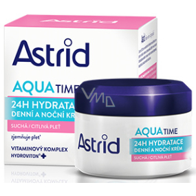 Astrid Aqua Time day and night cream for dry and sensitive skin 50 ml