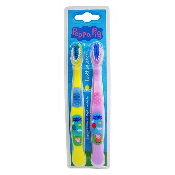Peppa Pig - Piggy Pepina toothbrush for children 2 pieces